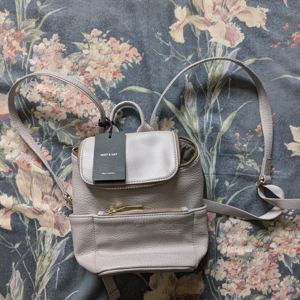 Matt & Nat Women's Light Purple Backpack